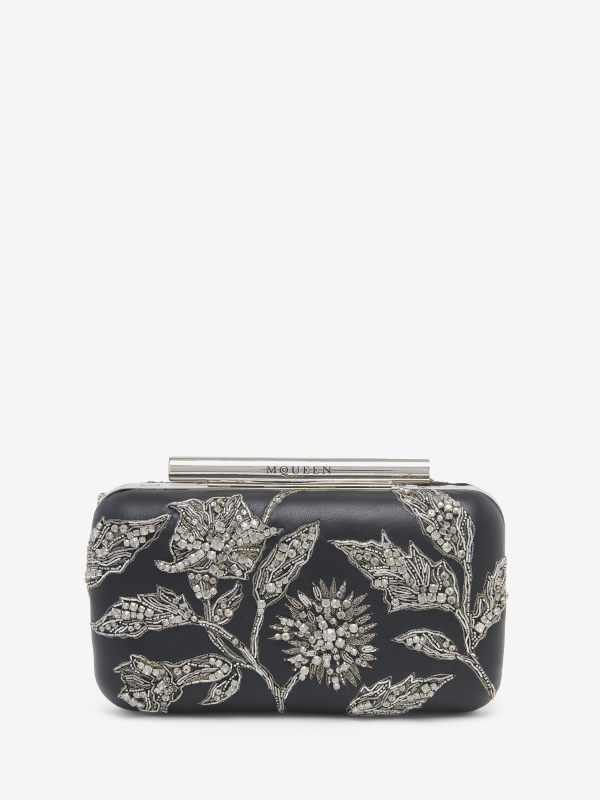 ALEXANDER MCQUEEN - T-Bar Box Clutch - Item 8137151VPBC8490
